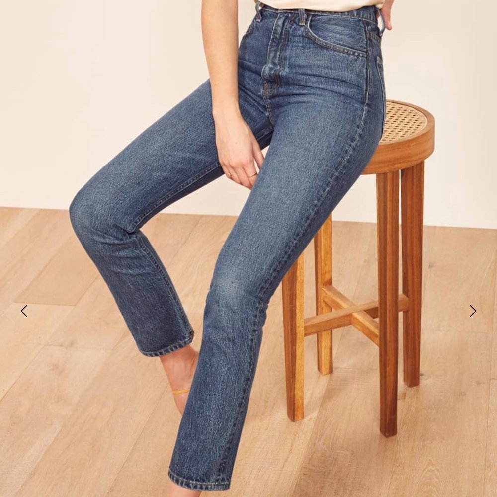 Reformation Stevie Ultra High-Rise Jeans 28"
